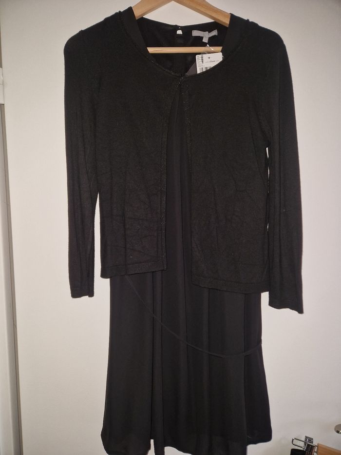 Robe noire Etam taille 36 NEUVE - photo numéro 5