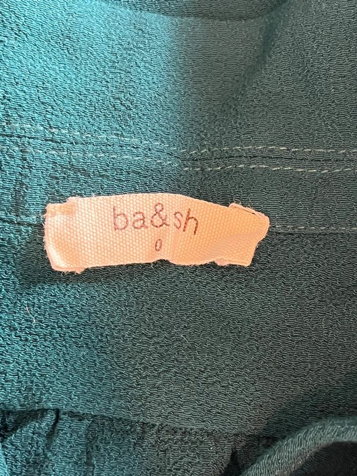 Robe col chemise verte Bash XS - photo numéro 7