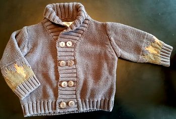 Gilet grosses mailles