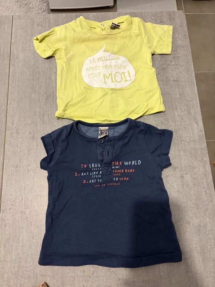 T-shirt taille 9 mois - photo numéro 2