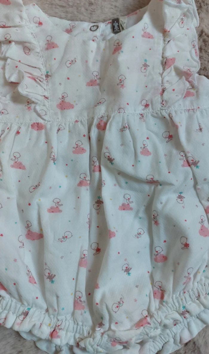 Lot de 2 barboteuses 3 mois - photo numéro 3