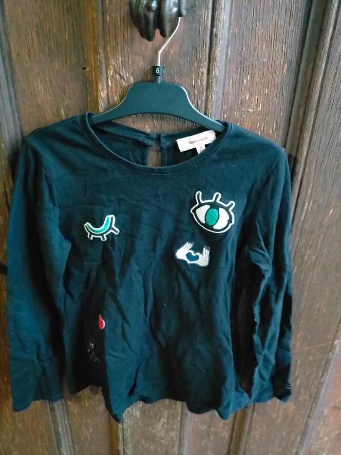 Ravissant tee shirt Catimini 8 ans