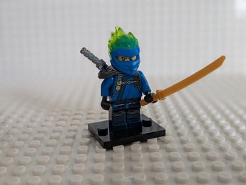 Figurine Ninjago : Jay Fusion Éclair, style lego