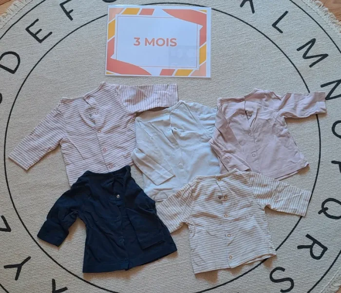 Lot de tee-shirts manches longues - photo numéro 2