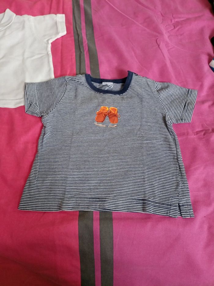Lot t-shirt 12 mois - photo numéro 7