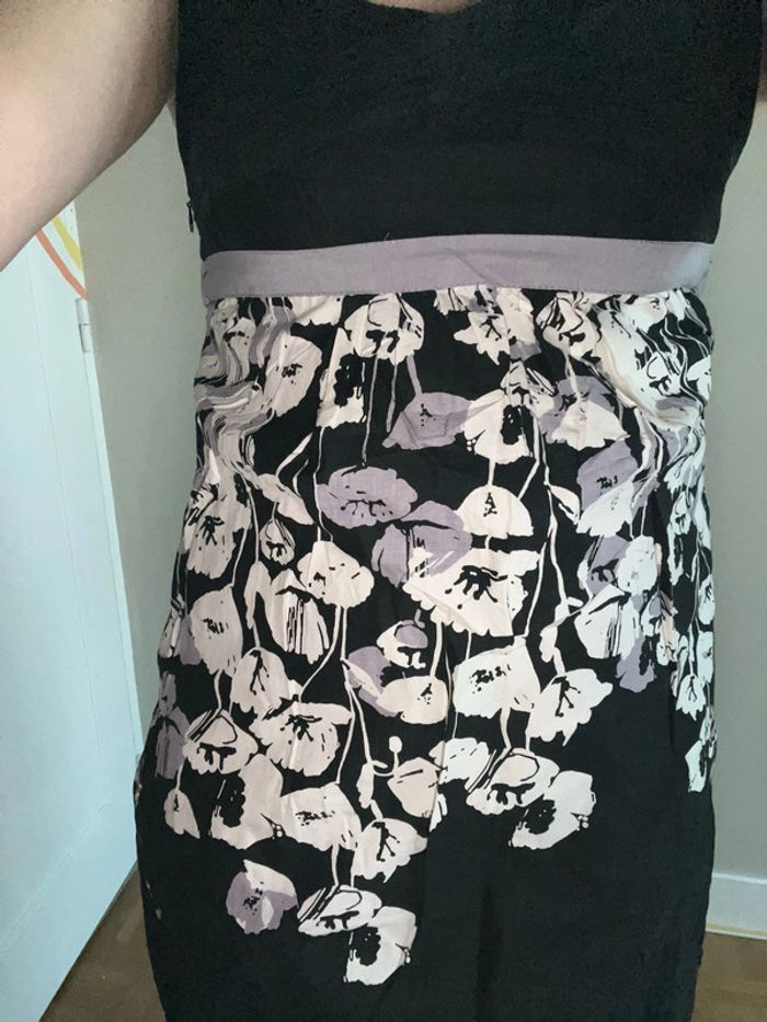 Robe fleurie noir promod - photo numéro 2