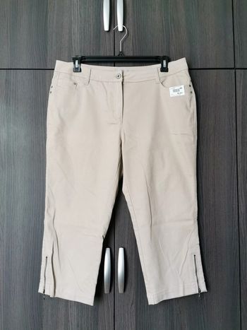 Pantacourt beige