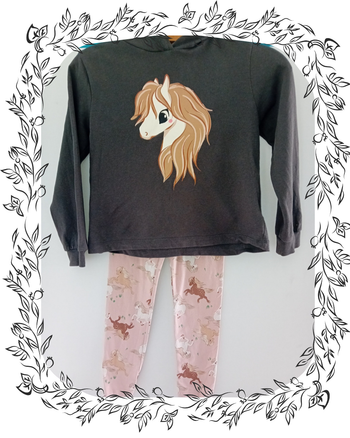 H&M ensemble d'hiver fille 8 ans