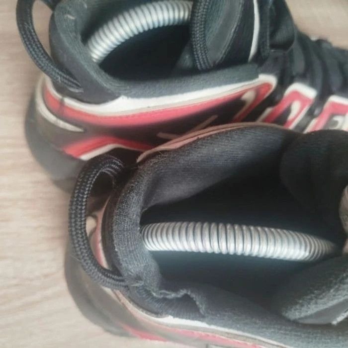Nike Uptempo Laser Crimson - Taille 40 GS - photo numéro 4