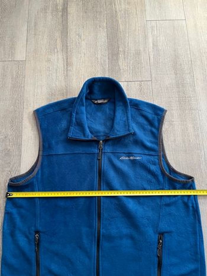 Polaire sans manches Eddie Bauer bleu taille L – chaleur et confort - photo numéro 8