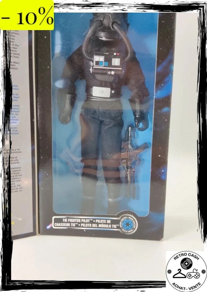 Figurine articulée Star Wars Vintage 1997 The Fighter Pilot Collector Series sce - photo numéro 5