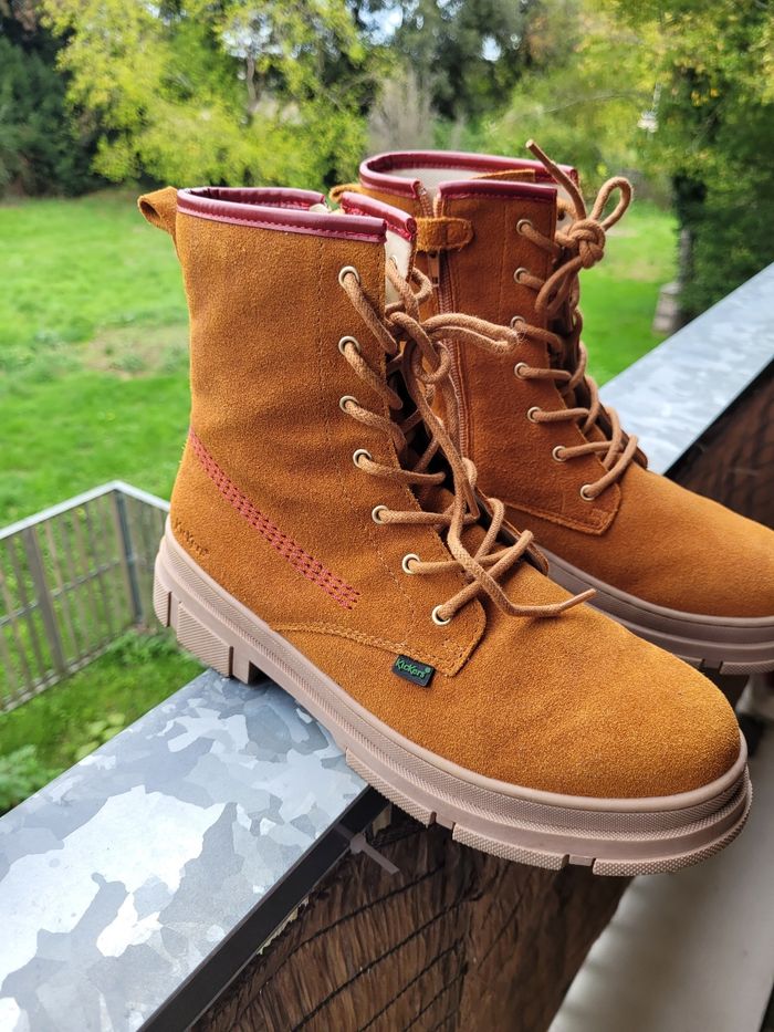 bottine kickers t39  (35e) - photo numéro 2