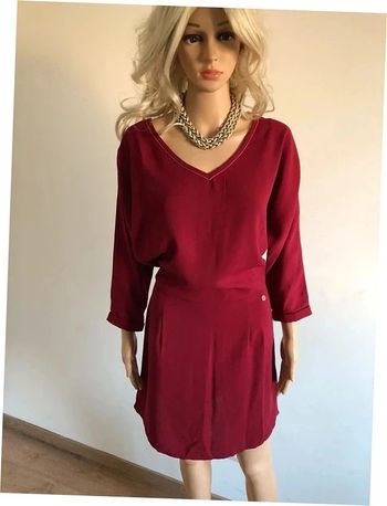 Robe rouge bordeaux neuve Kaporal taille M (valeur 65€)