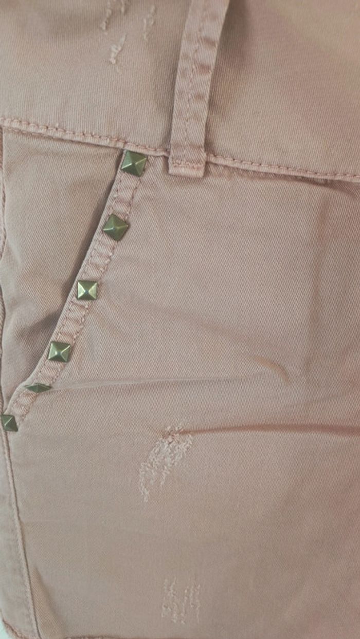 Jupe courte vieux rose - photo numéro 3