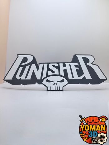 Logo décoratif punisher 