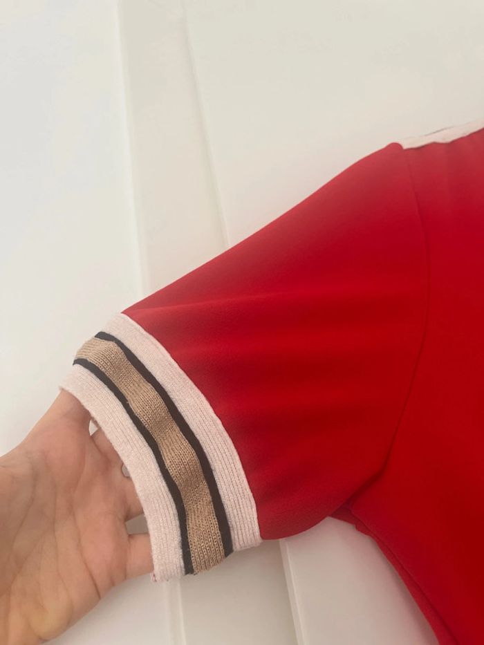 Robe rouge Quinze Heures Trente Paris - photo numéro 6
