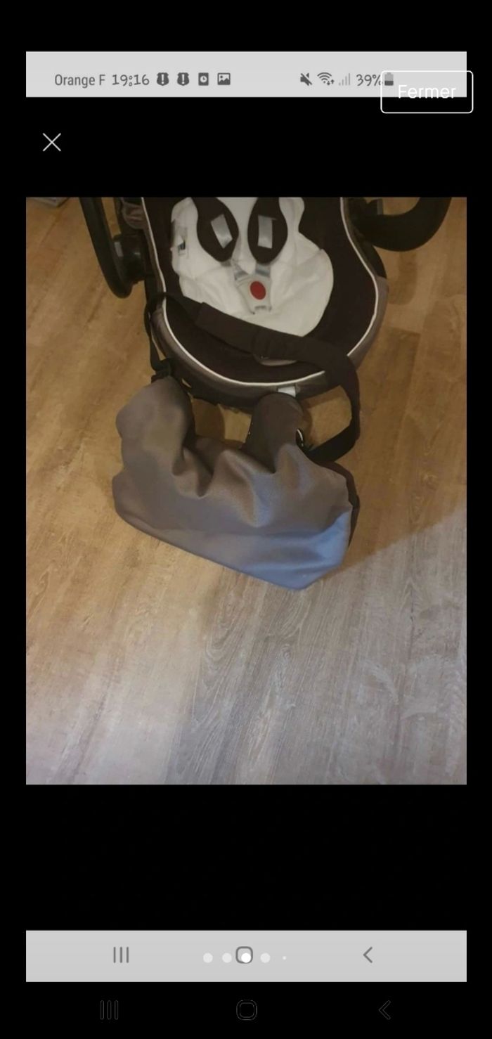 Poussette trio chicco - photo numéro 5