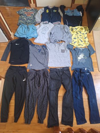 Lot vêtements ado garçon 10 ans et quelques 12 ans 