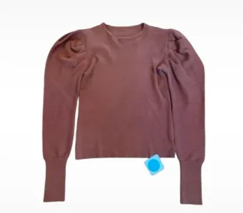Pull chic manches gigot taille L neuf Justchic