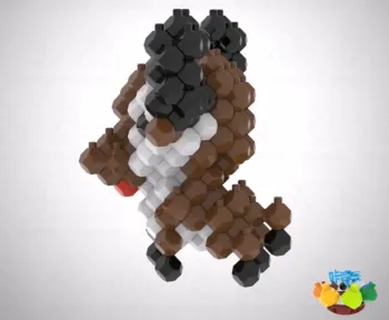 Bloc de construction Puzzle 3D Kadele Ox (Bœuf) Neuf