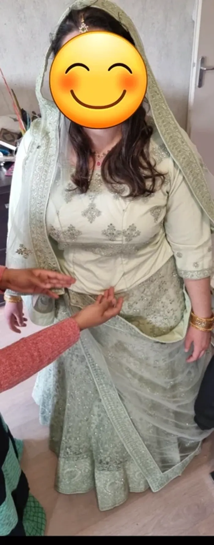 Robe indienne mariage - photo numéro 3