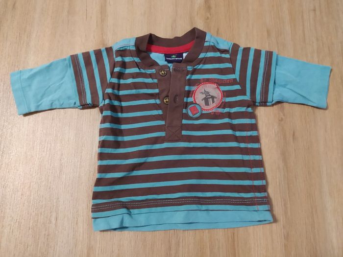 T-shirt manches longues sergent major 1 mois - photo numéro 3