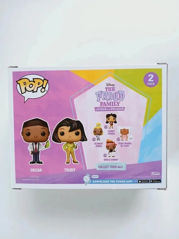 Figurine Funko Pop! Oscar & Trudy 2 Pack The Proud Family - photo numéro 3