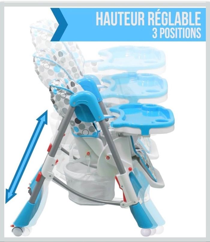 Chaise haute Monsieur bébé - photo numéro 2