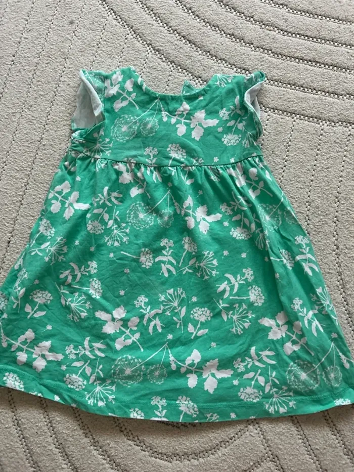 Robe Verte et Blanche