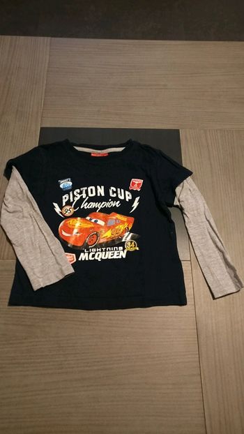 T shirt cars 3 ans