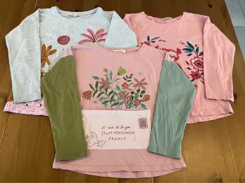 Lot 3 t-shirts 6 ans