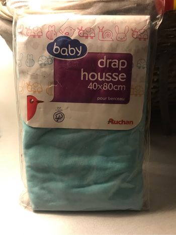 Drap pour berceau . Neuf