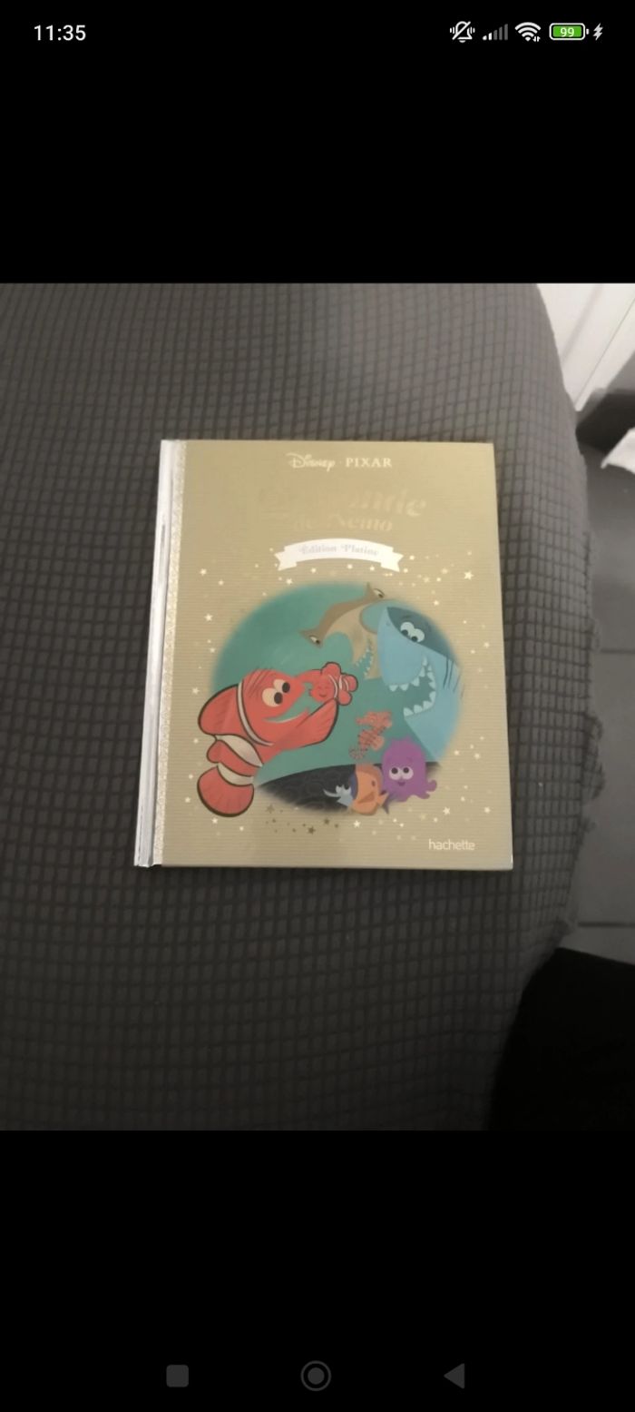 Livre Disney -Les monde de Némo