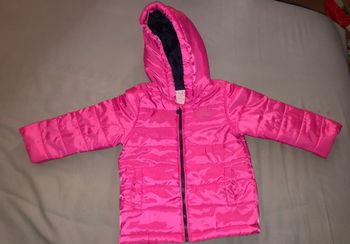 Manteau rose flashy