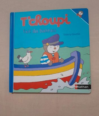 Livre T'choupi💞 fait du bateau💫