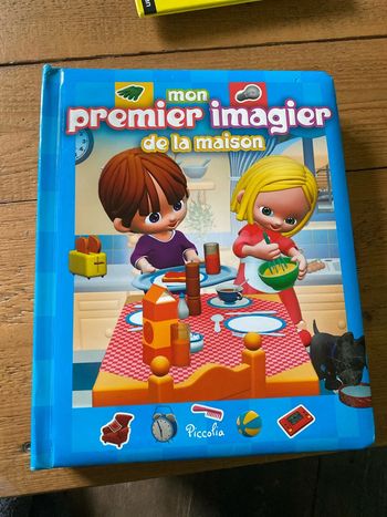 Livre mon premier imagier de la maison