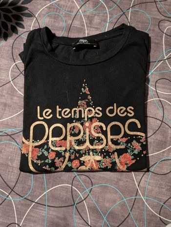 T shirt temps des cerises