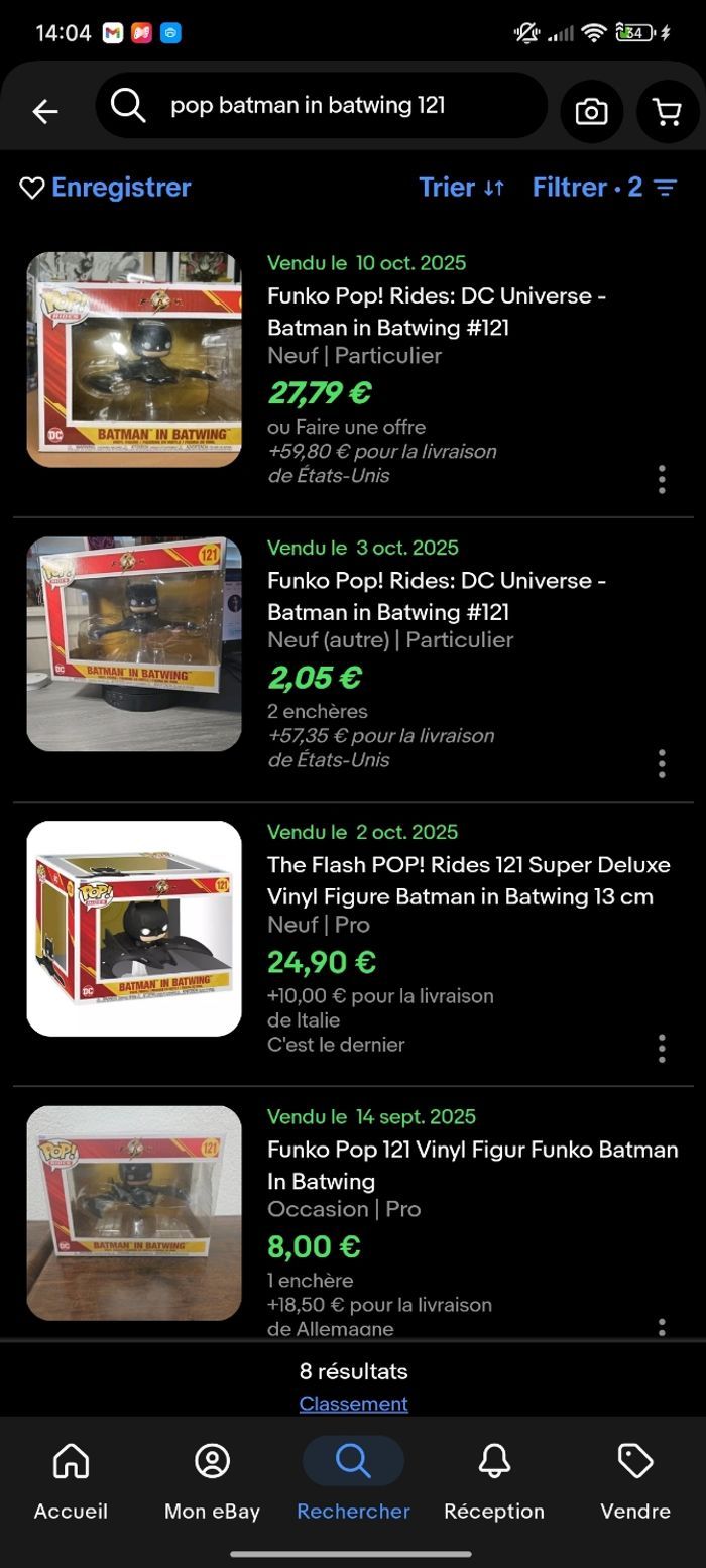 Funko Pop! Rides: DC Universe - Batman in Batwing 121 - photo numéro 4