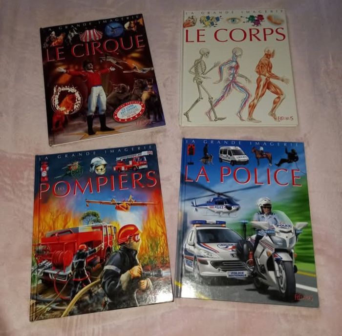 Lot 4 livres la grande imagerie