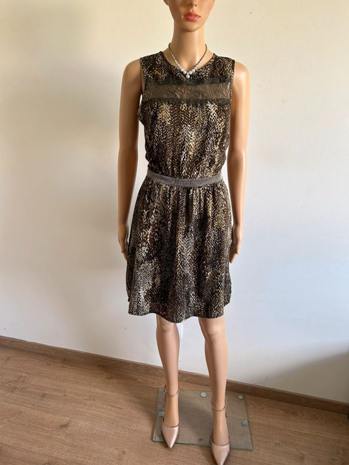 Robe imprimée sans manches Morgan taille 36 excellent état - photo numéro 3