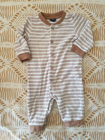 Pyjama Kiabi rayé 6M