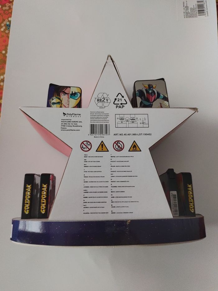 Briquets Goldorak x 12 - photo numéro 3