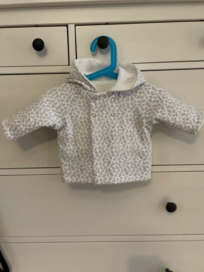 Gilet réversible OBAÏBI 3 mois 59 cm - photo numéro 5
