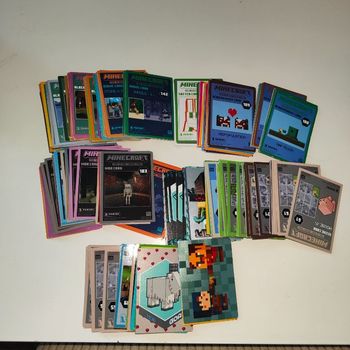 Carte a collectionner Minecraft