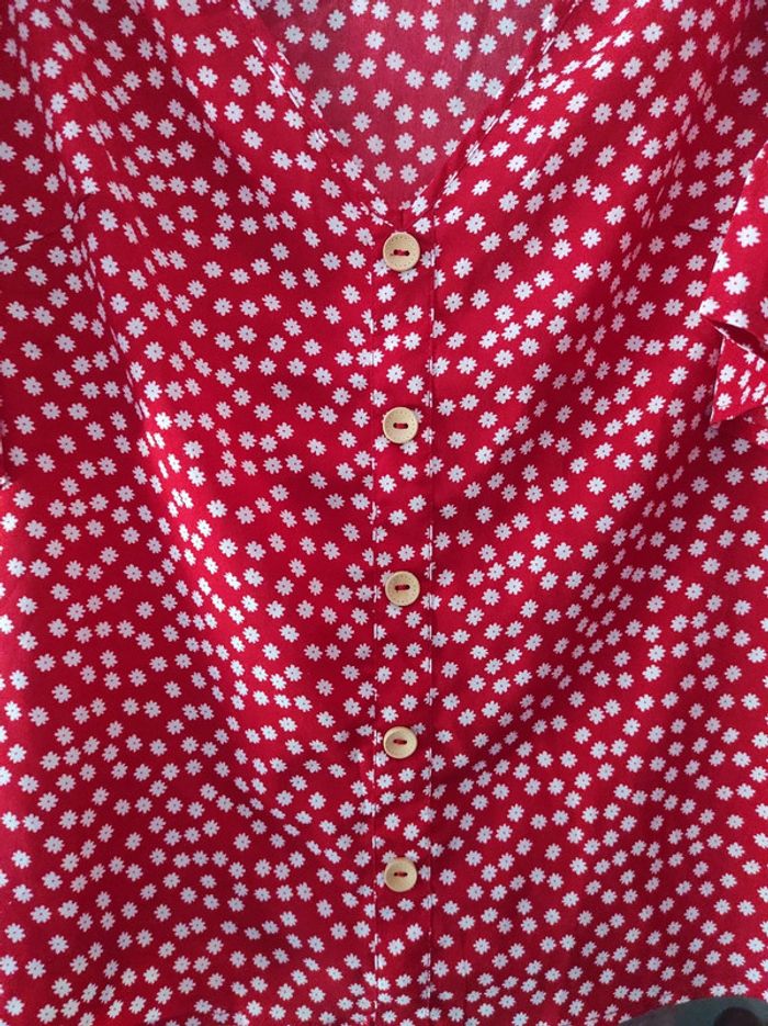 Blouse manche volante shein - photo numéro 4