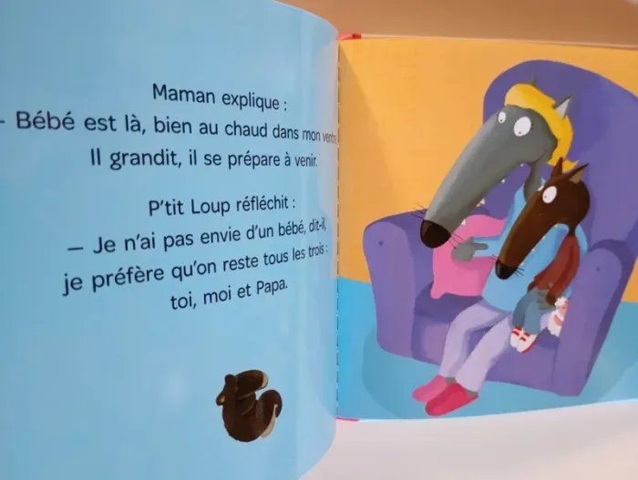 P'tit loup devient grand frère - photo numéro 4