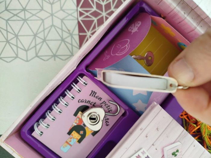 Boite secret pour filles avec petit cadenas - photo numéro 6