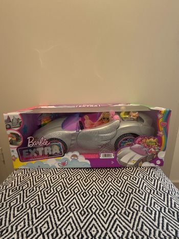 Mattel - Barbie - Cabriolet Barbie Extra, Voiture De Poupée