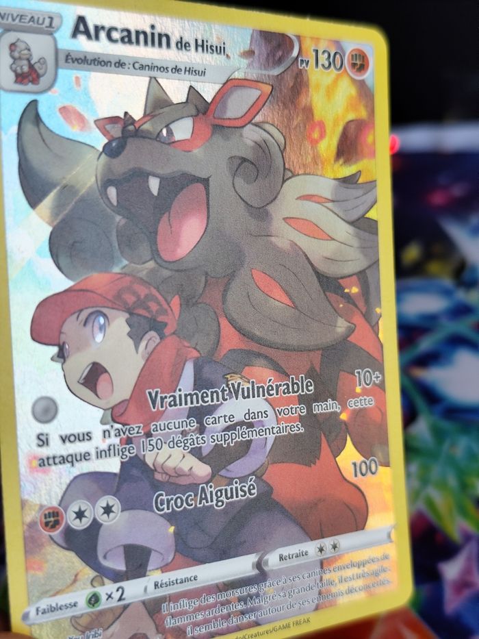 Carte pokémon neuve 🇨🇵 Arcanin TG08/TG30 Origine perdue - photo numéro 4