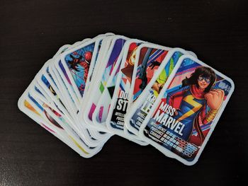 Lot cartes Marvel